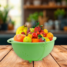 Apex Smart Basket 3in1 Multiuse Fruit And Vegetable Bowl  (1 Pc / Mix Color)