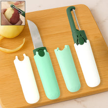 2-in-1 Multifunctional Knife & Sawtooth Peeler for Fruits and Vegetables