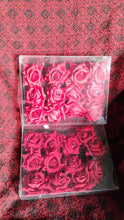 Flower Rose Hair Pin / Clip Velvet Flower Design (12 pcs Set / Red Color Only), Hair accessories