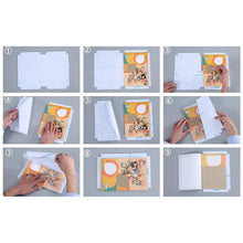 Transparent Book Cover (10 Pcs Set / 47x37cm)
